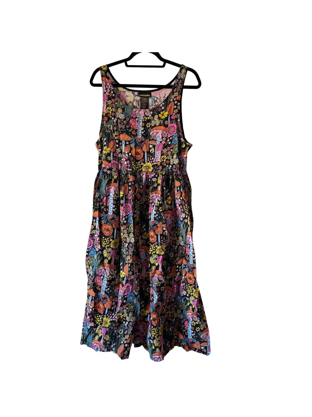 NWOT Nooworks Naomi mushroom dress size L